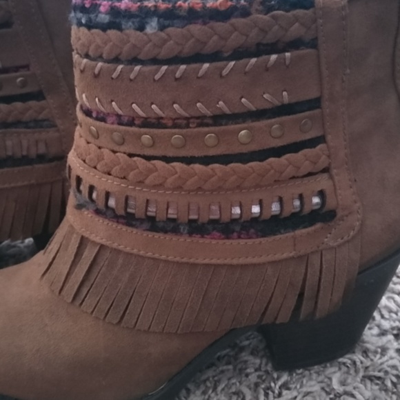 Fringe Booties - Picture 2 of 4